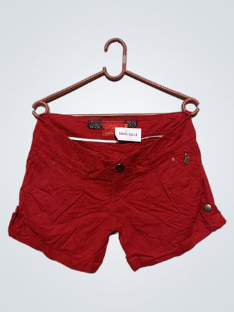 Liebe es Rote Shorts