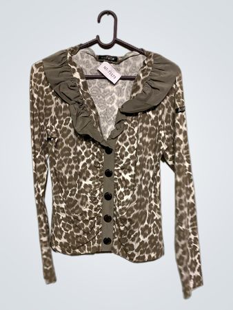 AIRFIELD Leopardenmuster Langarmshirt