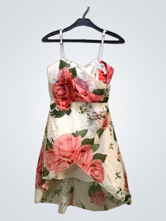 FaithVintage Floral Print Dress