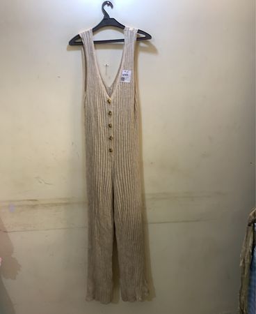 FaithVintage Rippstrick-Jumpsuit