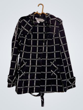 EASYCOMFORT Plaid Jacket