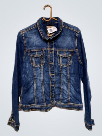 SOCCX DENIM Damenjeansjacke