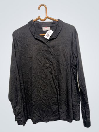 AX für Frauen Schwarzes Langarmshirt