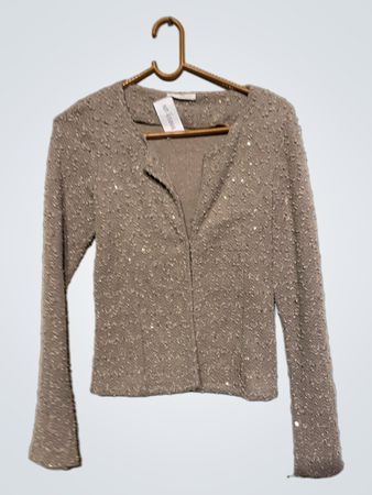 Promod Pailletten-verzierter Cardigan