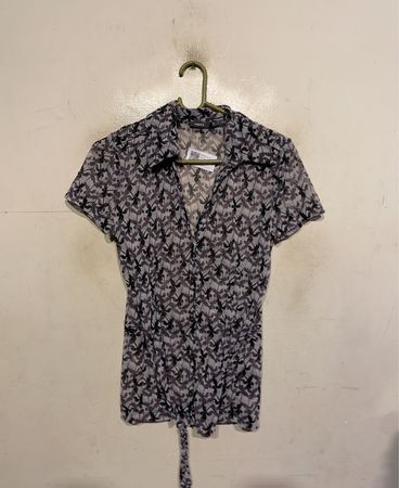 Mexx Kurzarm Bedruckte Bluse