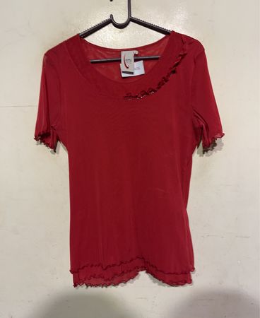 Red Emi Made in Italy T-Shirt