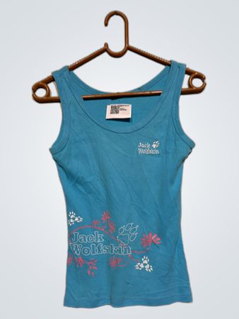 Jack Wolfskin Blaues Tanktop