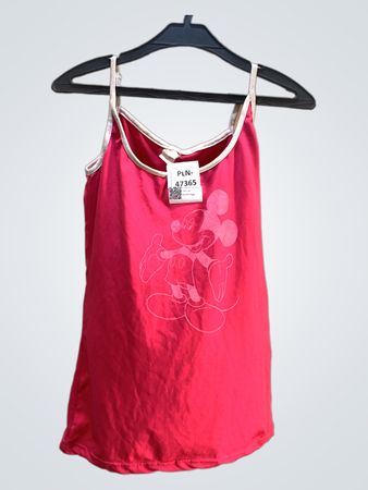 Rosa Tops mit Mickey-Maus-Graphic