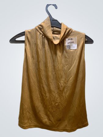 FaithVintage ärmelloses Rollkragenoberteil