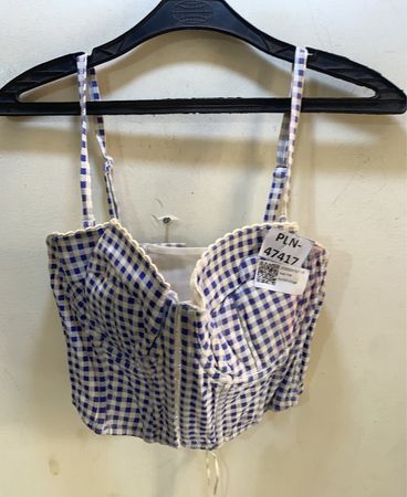 FaithVintage Gingham Korsettoberteil