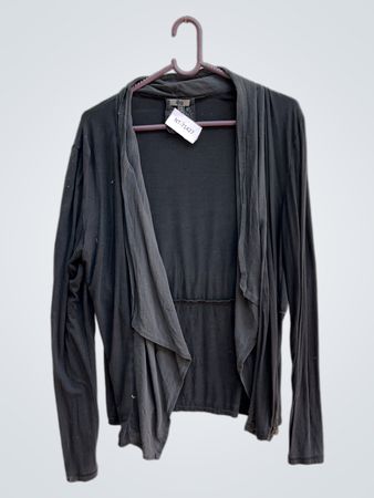 NILE Damen schwarzer Cardigan