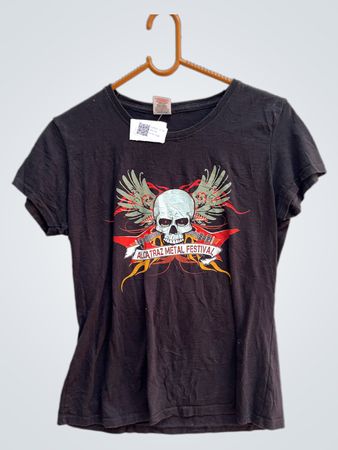 Fruit of the Loom Lady Fit Alcatraz Metal Festival T-Shirt
