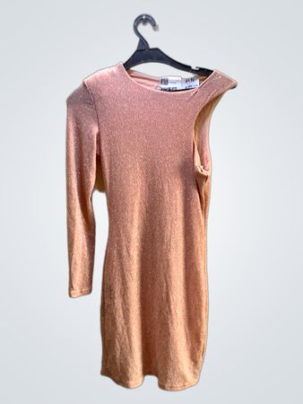 Zack Pink Pailletten Mini-Kleid