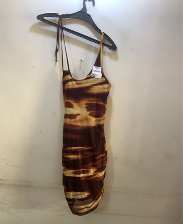 FaithVintage Raffung Bodycon Kleid