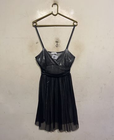 Rinascimento Black Sparkle Dress