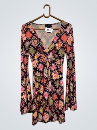ASOS DESIGN Langarm-Minikleid