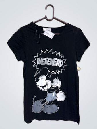 Disney Mickey Mouse "WEEKEND" Graphic T-Shirt