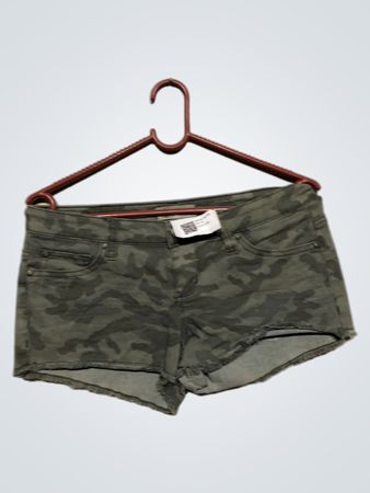GRG DNM Montreal Camo Denim Shorts