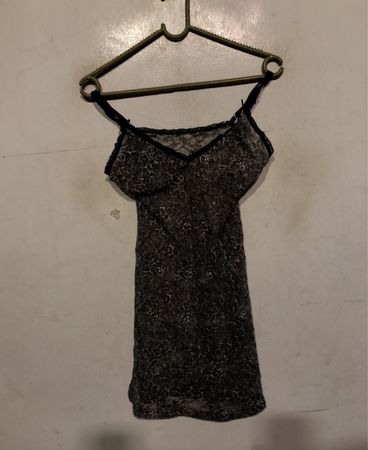Leopardenmuster Slip mit schwarzem Spitzenbesatz