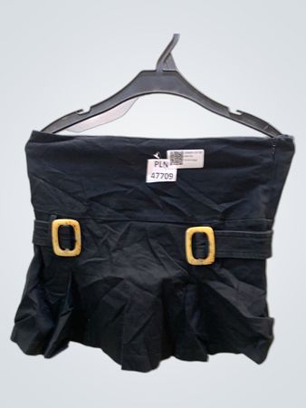 FaithVintage Schwarzes Gürtel-Top