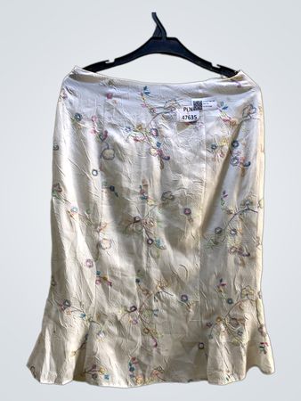 FaithVintage bestickter Midirock
