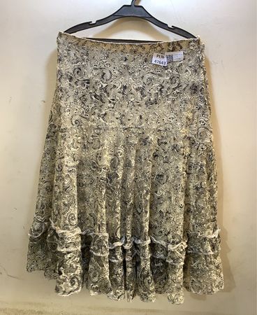 Faith Vintage Floral Print Maxi Rock