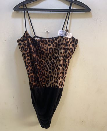 NASTYGAL Leopard-Print Bodysuit