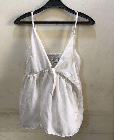 HOUSE OF CB Weiße Camisole mit Schleifendetails