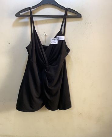 FaithVintage Schwarzes Cami-Top