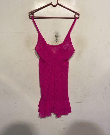Rosa Spitzen-Cami mit NSD-8774 Etikett