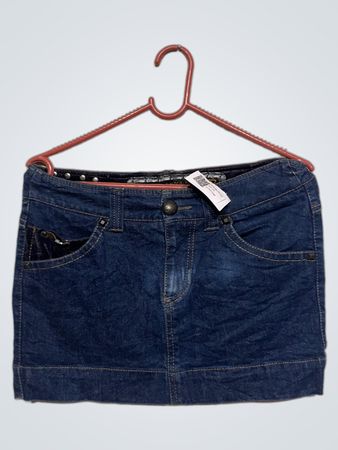 Dynamite So Enjoy Every Sec Denim Minirock