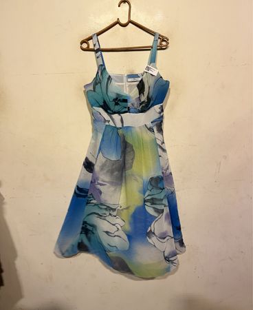 TARANKO Damen Blumendruckkleid