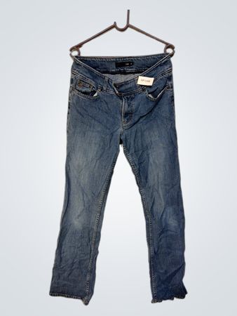 Prêt Damen Blaue Jeans Größe 40