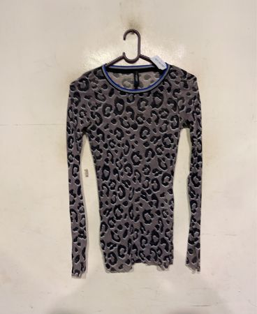 MARCCAIN Leopardenmuster Langarmtop