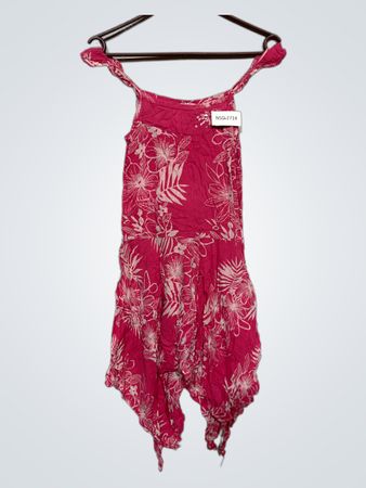 On The Town Pink Floral Dress
