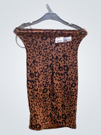 Faith Vintage Leopard Print Tube Top