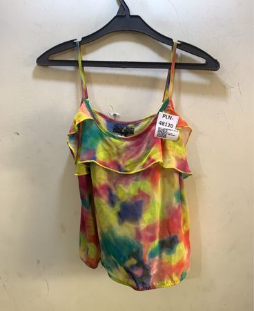 G-27 Tie-Dye Ruffle Cami