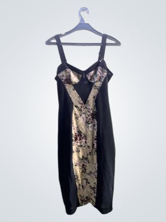 River Island Floral Panel Midi Dress