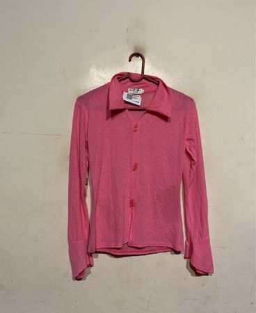 Happy Face Fashion Pink Langarmshirt