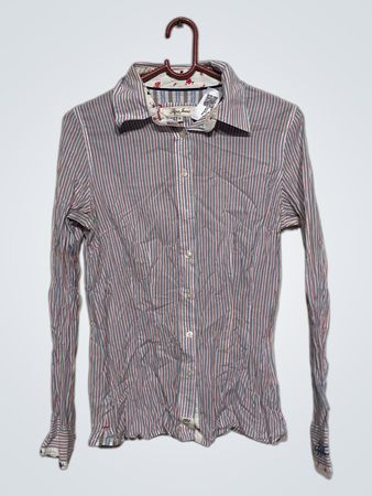 Pepe Jeans gestreiftes Langarmhemd
