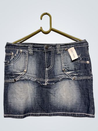 Farben der Welt Denim-Rock