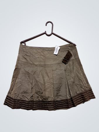 Brauer Faltenrock mit dekorativem Gürtel