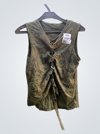 FaithVintage Ärmelloses Spitzenoberteil