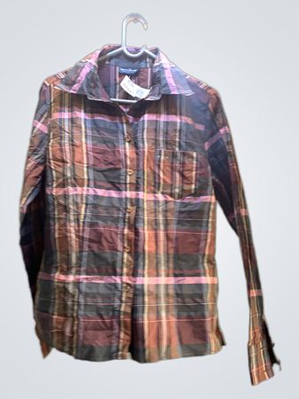 YOUR SIXTH SENSE FINEST QUALITY BY USA PLAID SHIRT