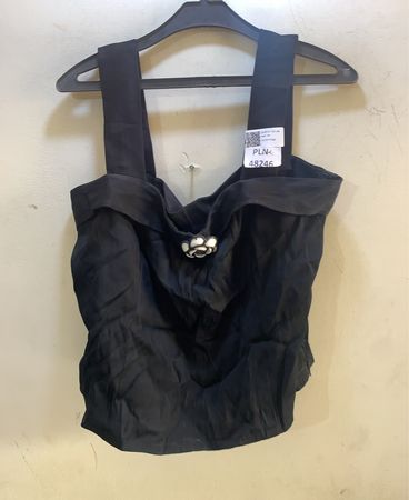 FaithVintage Schwarzes Top
