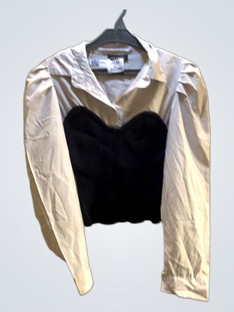 QED London Beige Korsett-Top