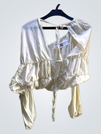 FaithVintage Weiße Bluse
