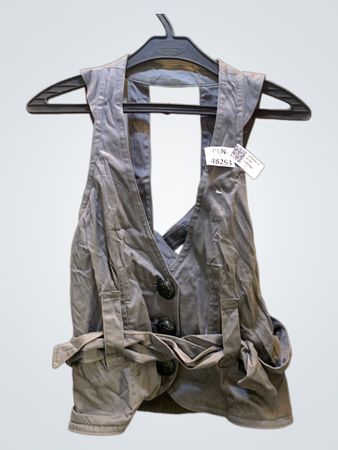 FaithVintage Women's Grey Vest