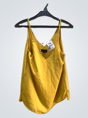 Topshop Gelbes Cami-Top
