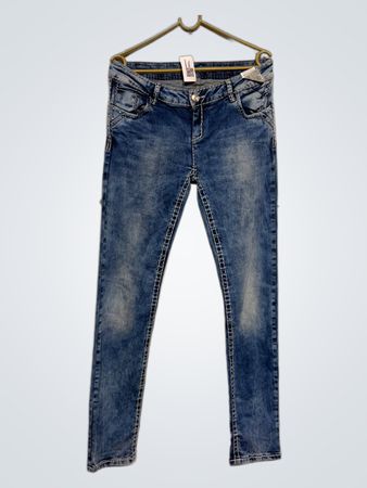 Damen Blue Denim Jeans
